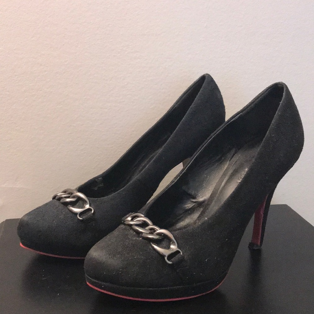 Limelight Black Heels